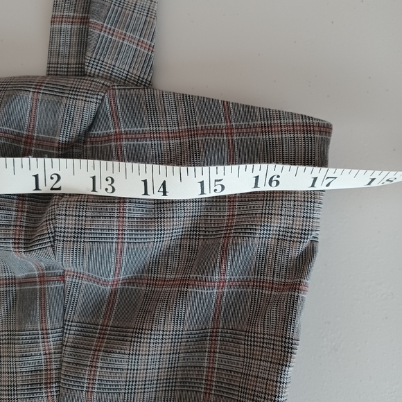 PRICE DROP!! Grey plaid Jumper - Picture 8 of 12